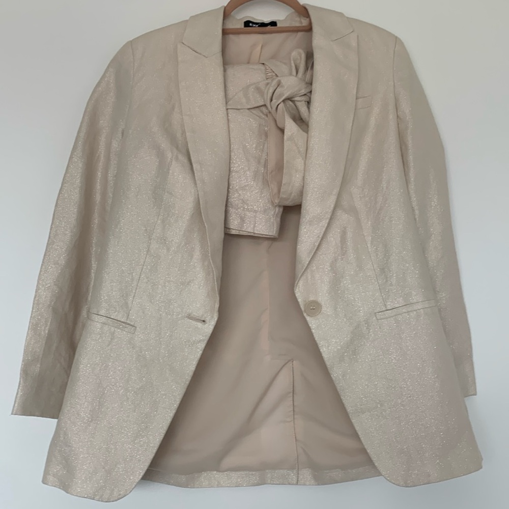 express blazer & short set.